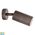 Tivah Antique Brass TRI Colour Single Adjustable Wall Pillar Lights