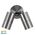 Tivah 316 Stainless Steel TRI Colour Double Adjustable Spot Lights with Sensor
