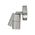 Mini Tivah 316 Stainless Steel Double Adjustable Wall Pillar Lights