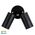 Tivah Aluminium Black TRI Colour Double Adjustable Spot Lights with Sensor