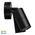 Tivah Aluminium Black TRI Colour Double Adjustable Spot Lights with Sensor
