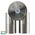 Fortis Stainless Steel TRI Colour Double Adjustable Wall Pillar Light