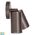 Tivah Antique Brass TRI Colour Double Adjustable Wall Pillar Lights