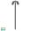 Tivah Antique Brass TRI Colour Double Adjustable LED Bollard Spike Light