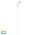 Pointe White TRI Colour LED Garden Spike Light