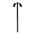 Mini Tivah Black MR11 Double Adjustable LED Bollard Spike Light
