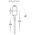 Tivah White TRI Colour LED Garden Spike Light