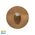 Mini Reces Brass Round TRI Colour Recessed LED Step Light