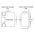 Reces White Square TRI Colour Recessed LED Step Light