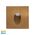 Mini Reces Brass Square TRI Colour Recessed LED Step Light
