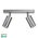 Tivah Titanium Aluminium 2 Light TRI Colour LED Bar Lights