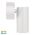 Revo White 1 Light TRI Colour LED Spot Light