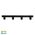 Revo Black 4 Light TRI Colour Bar Light