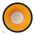 Gleam Black with Gold Insert Fixed Dim to Warm LED Downlight