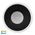 Gleam White with Black Insert Tri Colour Fixed Deep LED Downlight