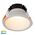 Gleam White with White Insert Tri Colour Fixed Deep LED Downlight