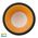 Gleam Black with Gold Insert Tri Colour Fixed Deep LED Downlight