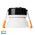 Gleam White with Chrome Insert Tri Colour Fixed Deep LED Downlight
