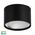 Nella Black 12w Surface Mounted LED Downlight