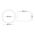Nella White 12w Surface Mounted LED Downlight