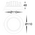 Polly Polycarbonate White Fixed LED Downlight