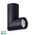 Nella Black 7w Surface Mounted Rotatable LED Downlight