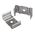 Shallow Square Aluminium Profile
