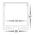 White Deep Square Aluminium Profile