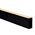 Black Deep Square Aluminium Profile