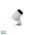 Spar Aluminium White Spike or Surface Mounted Spot Light