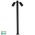 Tivah Black TRI Colour Double Adjustable LED Bollard Light