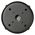 Mini Black Louvred LED Bollard Light