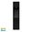 Fedor Square Aluminium Black Tri Colour LED Bollard Light