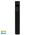 Fedor Round Aluminium Black Tri Colour LED Bollard Light