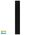 Fedor Square Aluminium Black Tri Colour LED Bollard Light