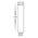 Noray 570mm Black LED Bollard Light