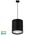 Nella Black 18w LED Pendant