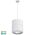 Nella White 18w LED Pendant