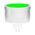 Green 12v DC 5w MR16 LED Globe