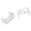 Shallow Square Winged Aluminium Profile