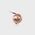 Lokk Copper LED Wall Light with Eyelid