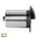 Ollo Graphite Coloured Brass TRI Colour LED Step Light With Eyelid