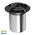 Viale Graphite Coloured Brass TRI Colour LED Four Way Driveway Light