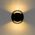 Dome Black Aluminium Two Way LED Deck Lights