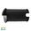 Elite Black Aluminium LED Wall or Step Light with Eyelid