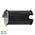 Elite Silver Aluminium LED Wall or Step Light with Eyelid