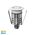 Brillo White Aluminium LED Wall or Inground Light