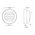 Pinta White Louvered Step Lights