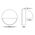Veko White Step Lights with Eyelid