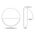 Veko Black Step Lights with Eyelid
